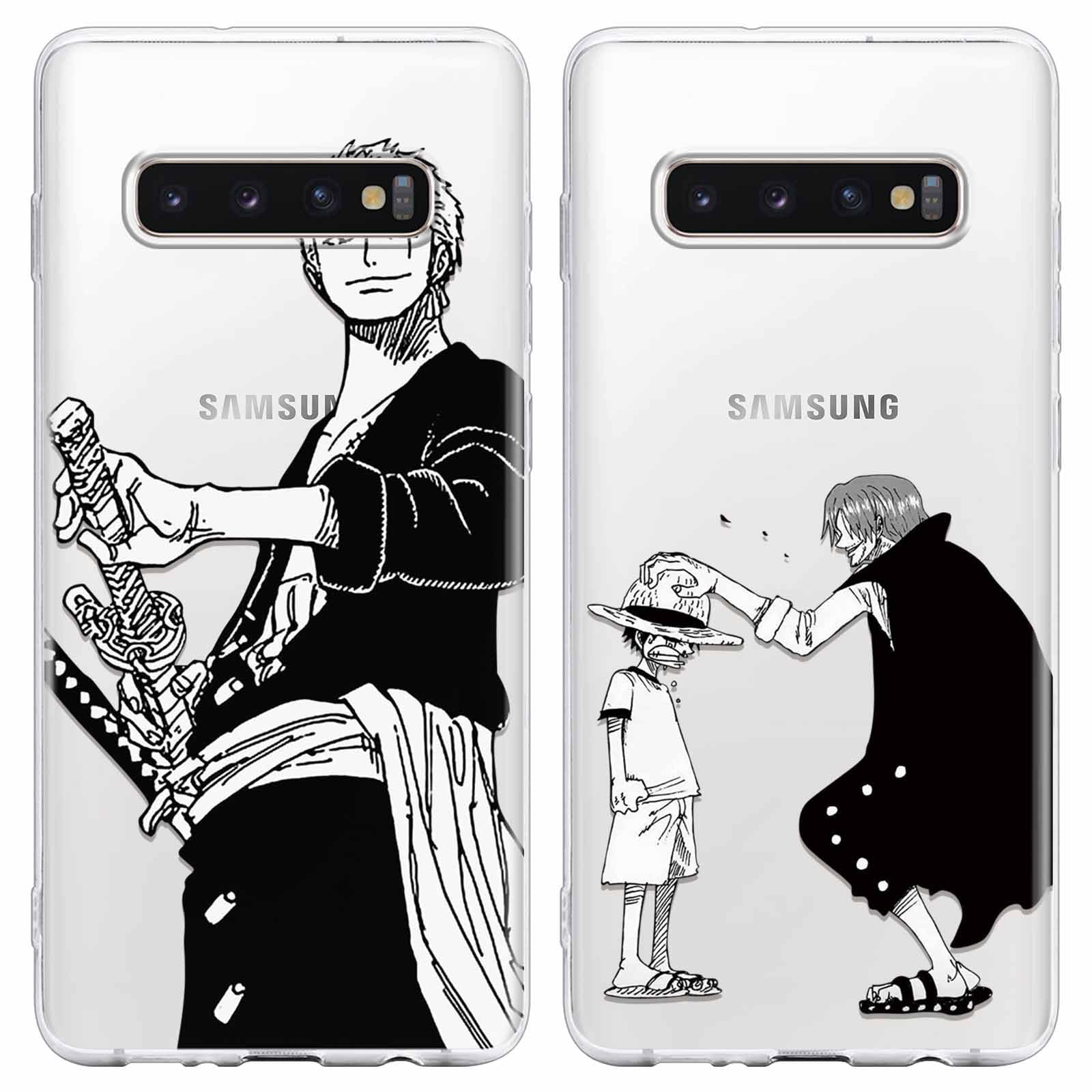 スマートフォン本体 Luffy 2 adet cep telefonu kılıfı Samsung Galaxy S10 Plus için kılıf 6,4